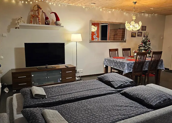 Tule Lomalle Luppoaikaan Tatil Evi Rovaniemi